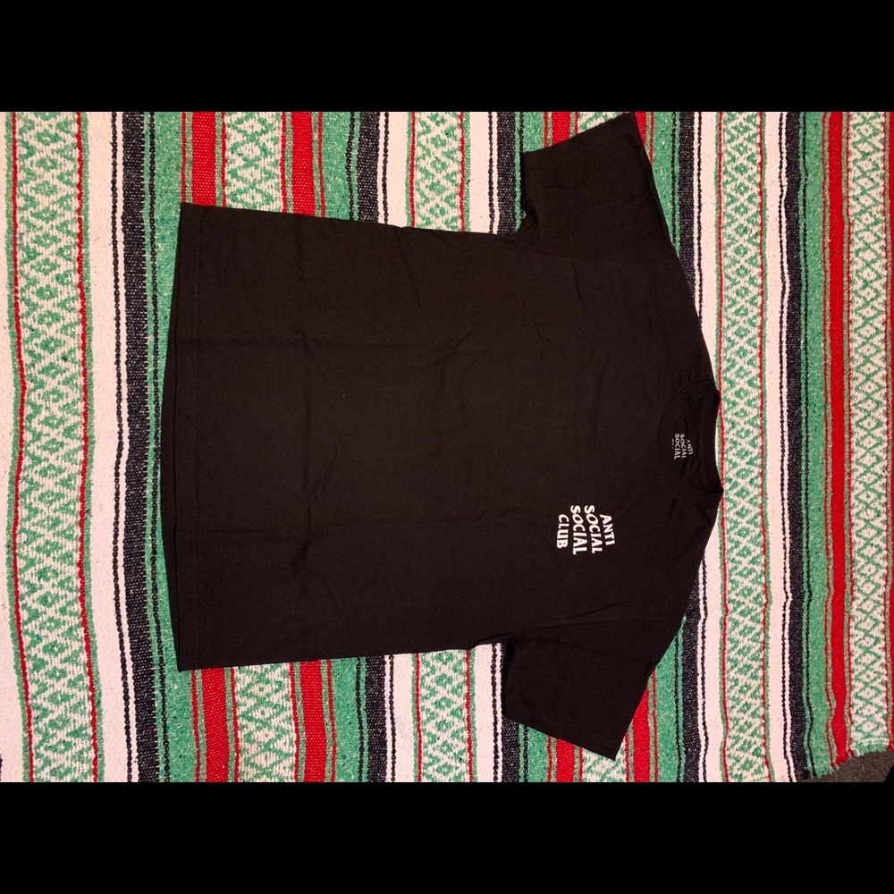 ASSC black flower shirt